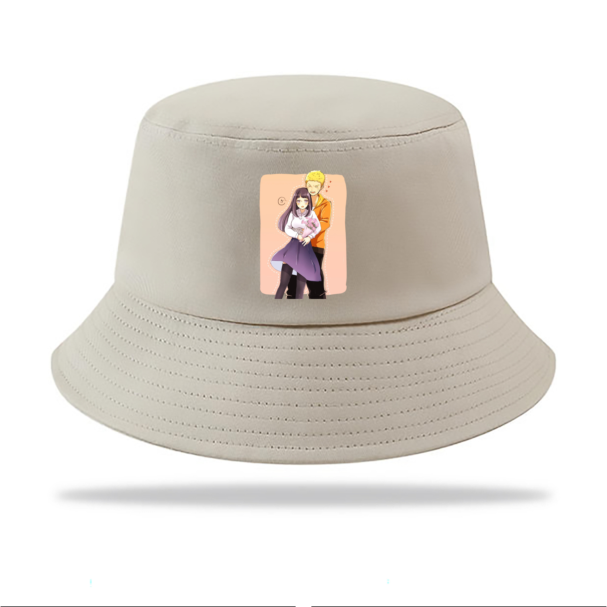（画像用） NARUTO -ナルト- 日向ヒナタ Hyūga Hinata アウトドア日除けバケットハット